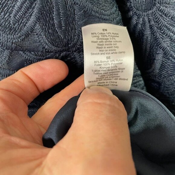 Stockh LM Dress Woman's Size 38 EU / US 8 Studio Cecilia Fit Flare Pockets EUC - Picture 5 of 6